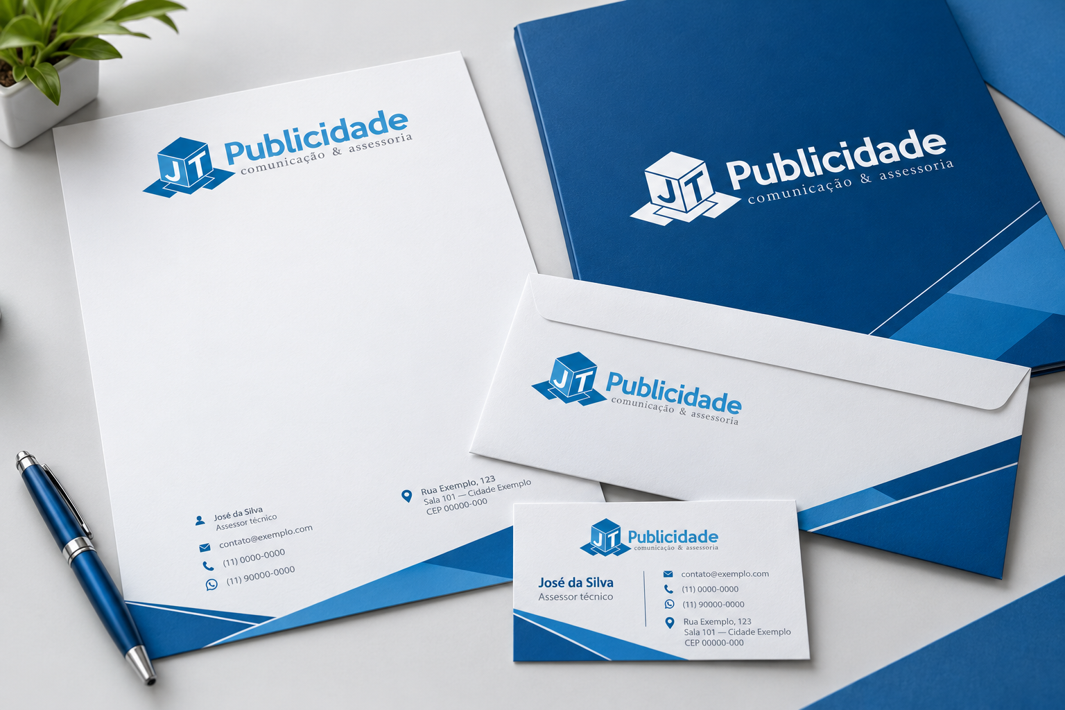 Identidade visual — JT Publicidade — imagem 3