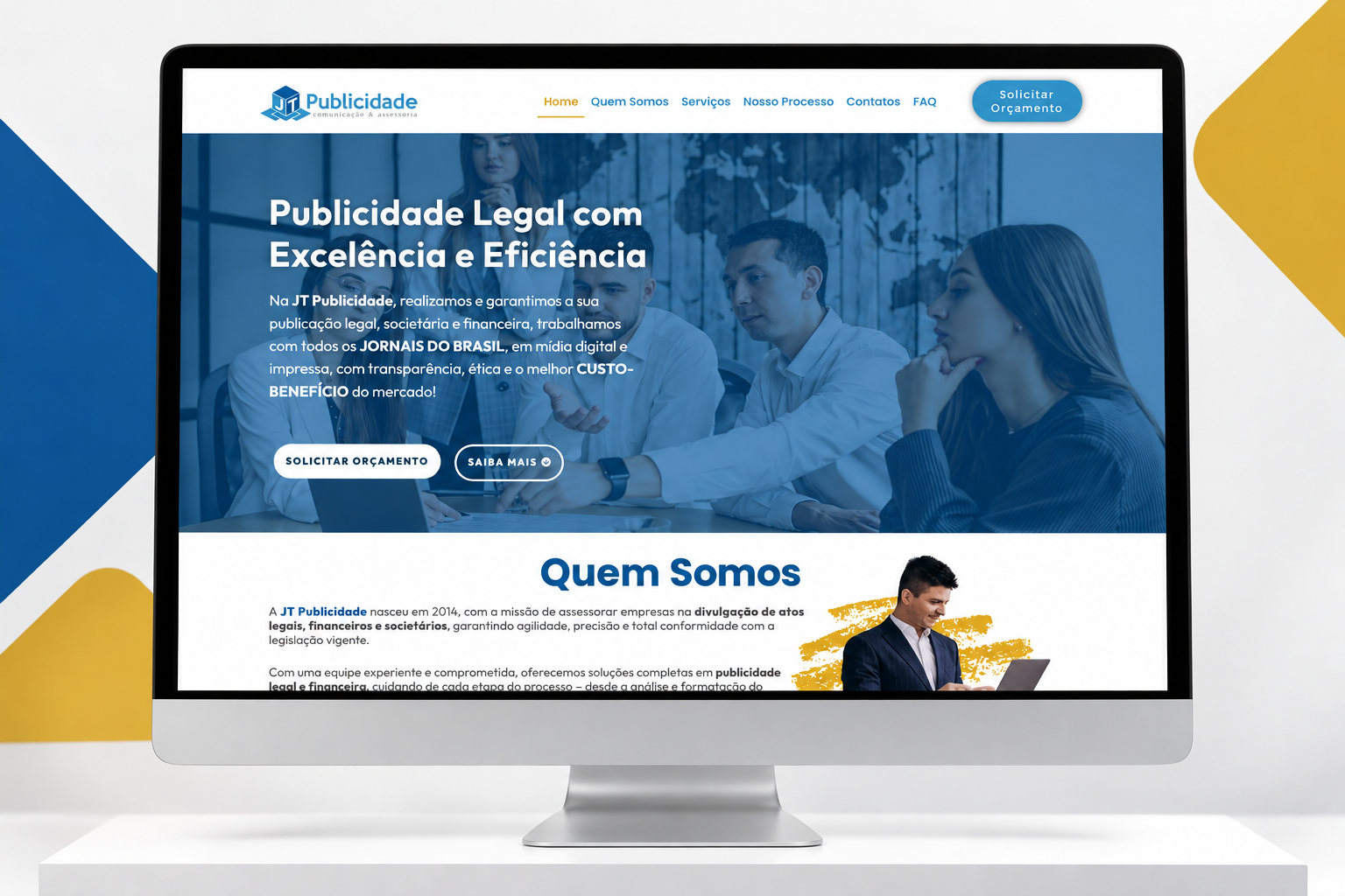 Website — JT Publicidade — imagem 2