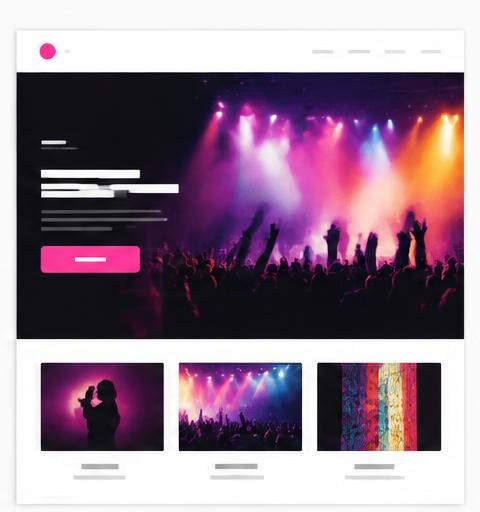 Exemplo ilustrativo de Site Promocional, sem marca cliente ou resultados reais